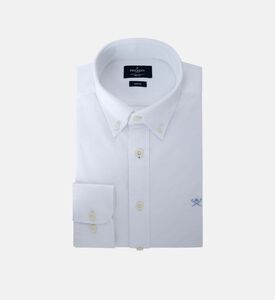 قميص بأزرار من قطن أكسفورد المغسول