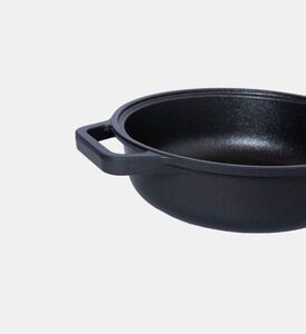 Risoli Cast Aluminum Mini Saucepan, Black, 26x24x40-cm, Packshot View