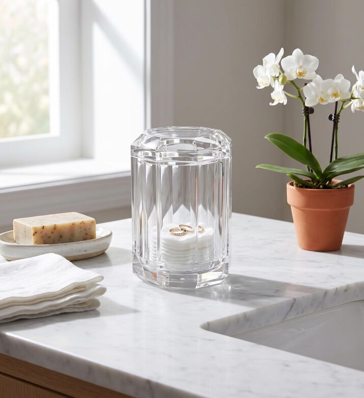 Decor Walther Kristall Multi-purpose Glass Box, Transparent, Model View