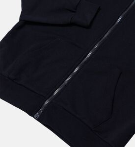 Logo Print Zip-up Hoodie