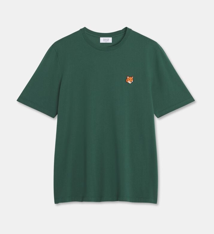 Maison Kitsune Ts Fox, Green, Xl, Packshot View