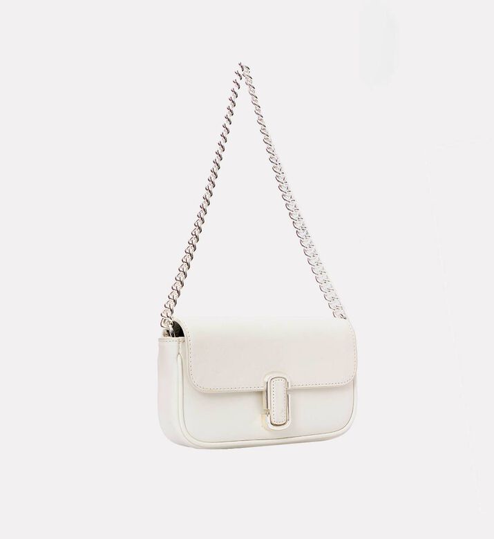 Marc Jacobs The J Marc Mini Shoulder Bag, Silver, Packshot View