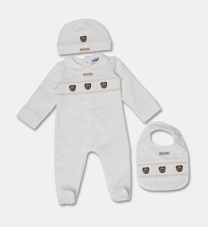 Moschino Kids Soft Stretch Baby 3-piece Set, Packshot View