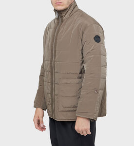 Parisi Stand Collar Bomber Jacket