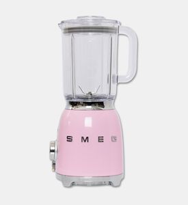 Smeg 50s Style Table Blender, Pink, Packshot View