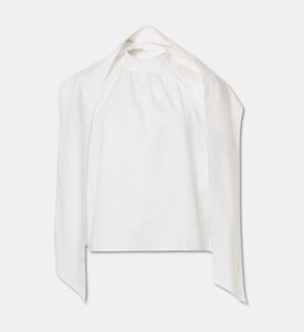 Edward Achour Paris Sleeveless Oversized Bow Top, Packshot View