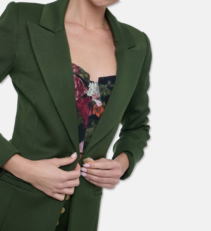 Alice and Olivia Blazer Burns, Model View