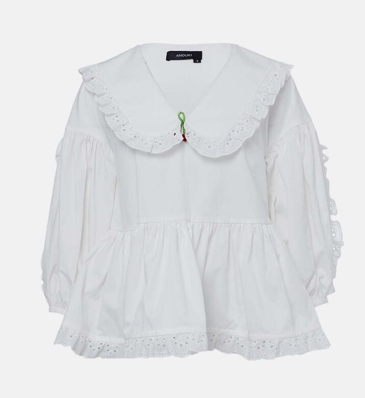 Anouki Blou Ruffled, Packshot View