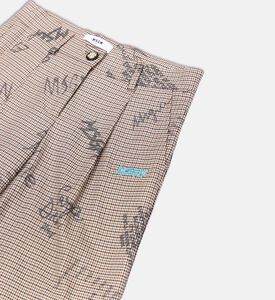 All-over Logo-print Regular-fit Shorts