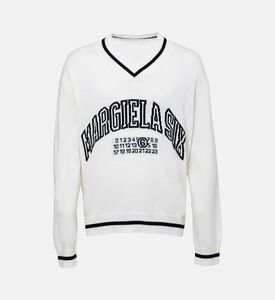 Logo-print V-neck Jumper Logo-print V-neck Jumper