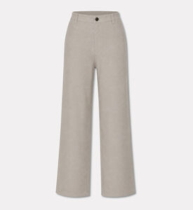 Samsoe Cotton-blend Wide-leg Pants, Packshot View