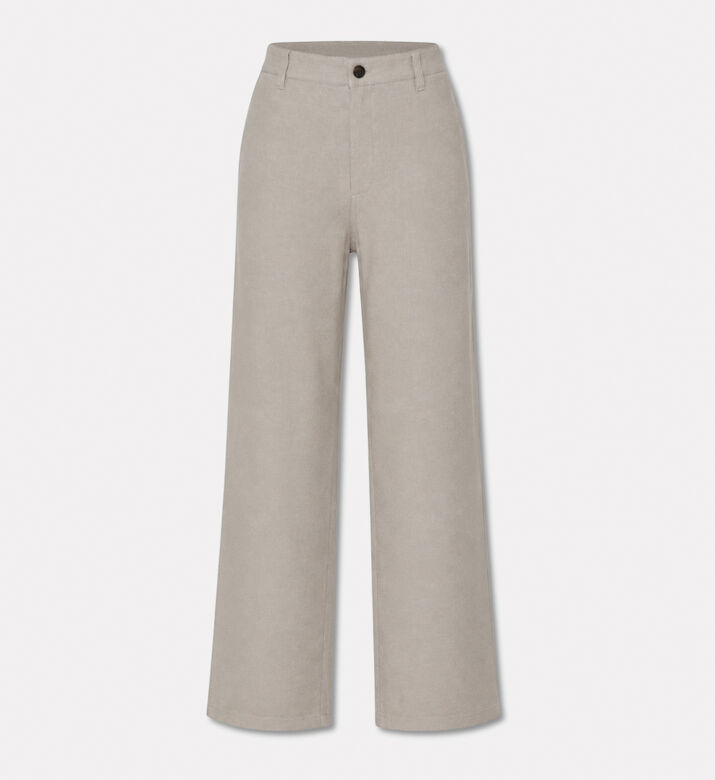Samsoe Cotton-blend Wide-leg Pants, Packshot View