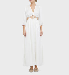 Kanel Cut-out Detail Midi Dress