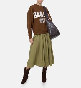 Ba and Sh Benjamin Cuffed Sleeves Sweatshirt, Model View