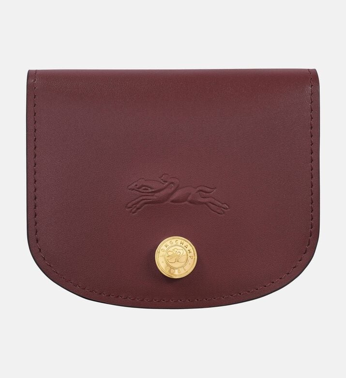 Longchamp Cardholder Epure, Burgundy, Packshot View