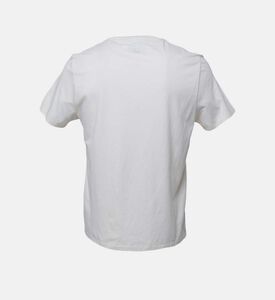 Cotton Logo Straight Cut T-shirt