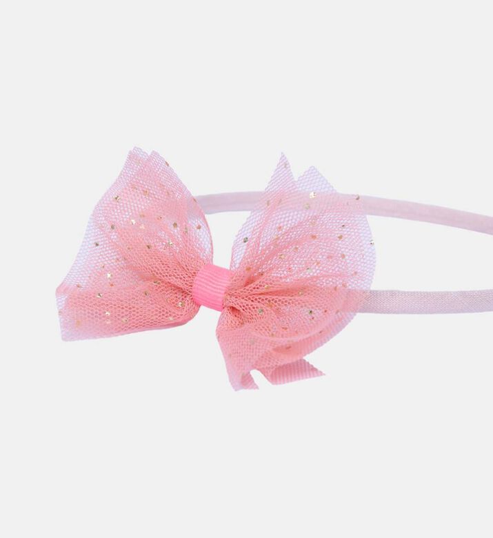 Tulle Bow Embellished Headband