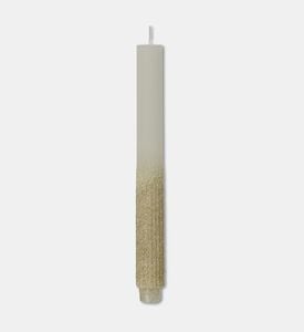 Kaemingk Candle Dinner Granule Glitter, White, Packshot View