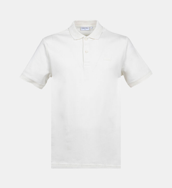 Smooth Cotton Slim Polo Shirt