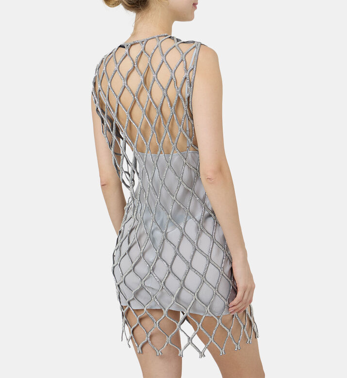 Rococo Diamond-panel Dress