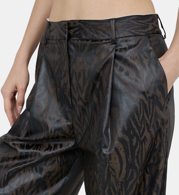 Wide-leg Pleated-detail Pants Wide-leg Pleated-detail Pants