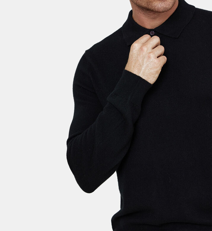 Napolo Knitted Polo Pull Napolo Knitted Polo Pull