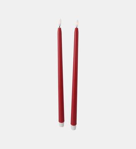 Home Deco and More Candle Dinner, Red, 38-cm, Packshot View