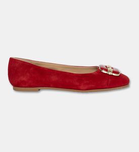 Baldinini Suede Ballet Flats, Packshot View