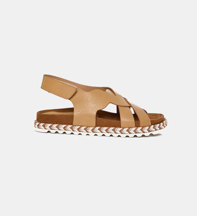 Ankle-strap Closure Wedge Sandals