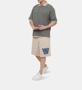 Logo Cotton Piquet Polo Shirt