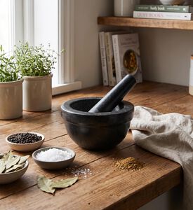 Rosle Classic Style Mat Mortar-and-pestle, Model View