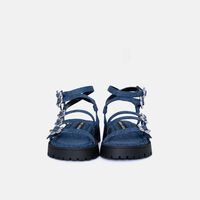 The Kiki Denim Gladiator Sandals