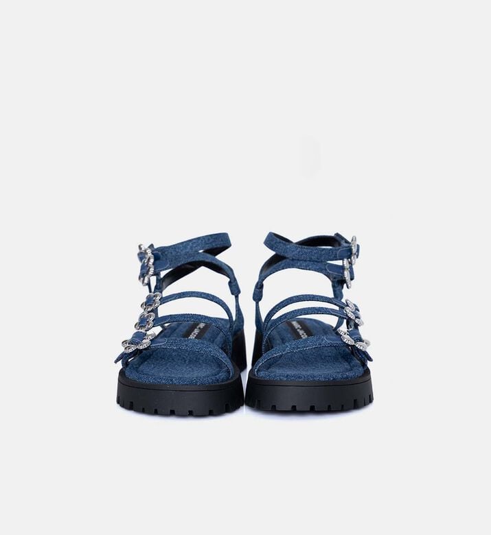 The Kiki Denim Gladiator Sandals The Kiki Denim Gladiator Sandals
