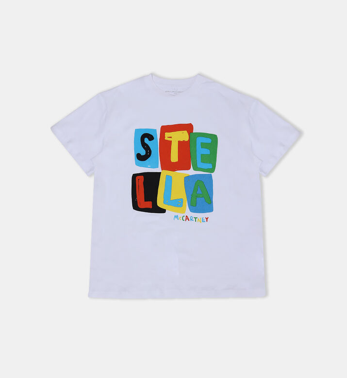 Cotton Graphic Logo-print T-shirt