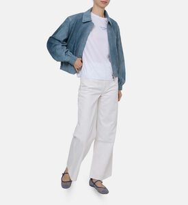 تيشيرت ساكامينو مطبوع بقصة عادية