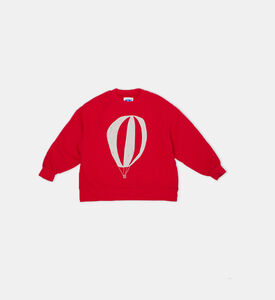 Hot Air Balloon Printed Sweatshirt