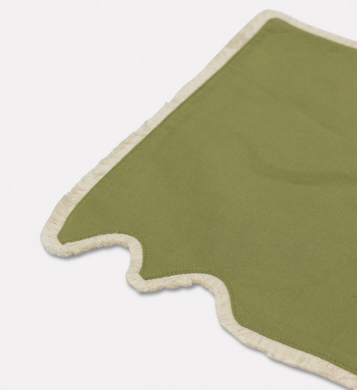 Home Deco and More Olivia Fringe Lace Table Mat, Packshot View