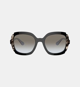 Gradient Round Frame Sunglasses 54