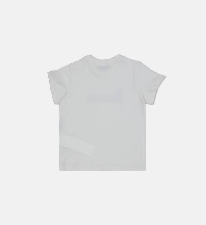 تيشيرت قصير الأكمام بأزرار بطبع دب تيدي