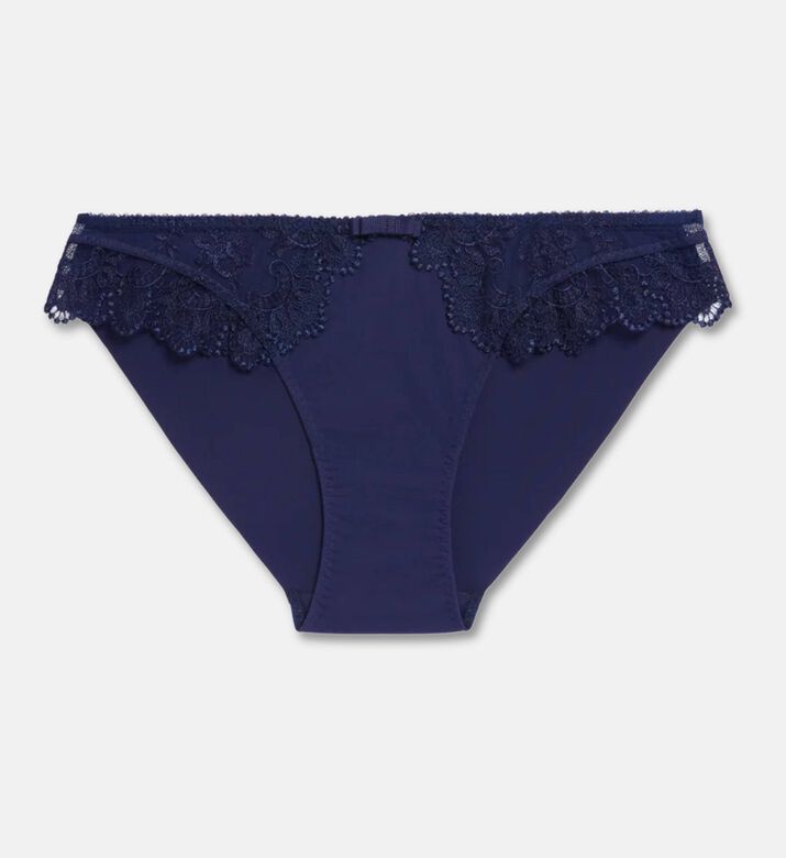 Simone Perele Streamlined Low-rise Brief, Dark-blue, Xl, Packshot View