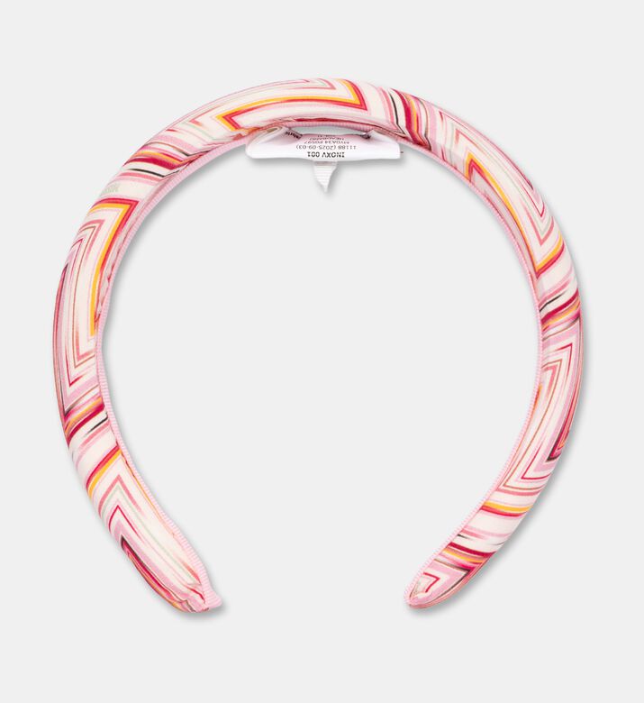 Missoni Zig Zag Pattern Headband, Packshot View