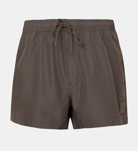 شورت سباحة بحزام خصر مزدوج