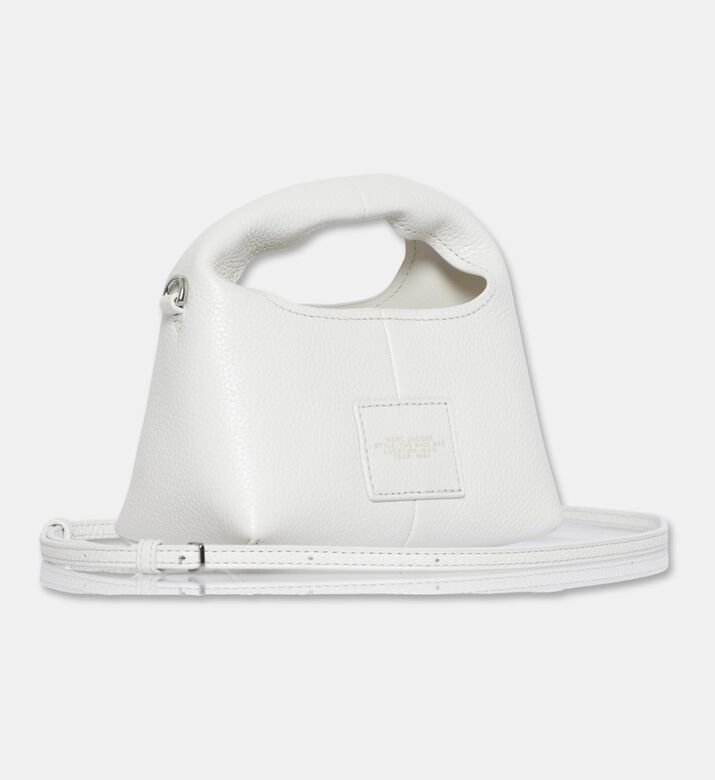 Marc Jacobs Bag Micro Crossbody Sack, White, Packshot View