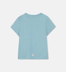 تيشيرت قصير الأكمام بطبعة أمامية