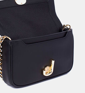 Monogram Leather Shoulder Bag