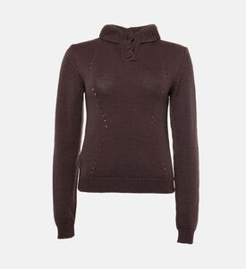 Ba and Sh Button Placket Long-sleeve Pull, Packshot View