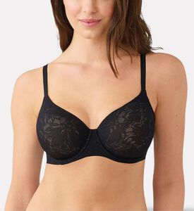 Wacoal Bra Contour, Black, 100, F, Model View