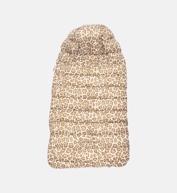 Save the Duck Leopard-print Sleeping Bag, Brown, 3-6m, Packshot View