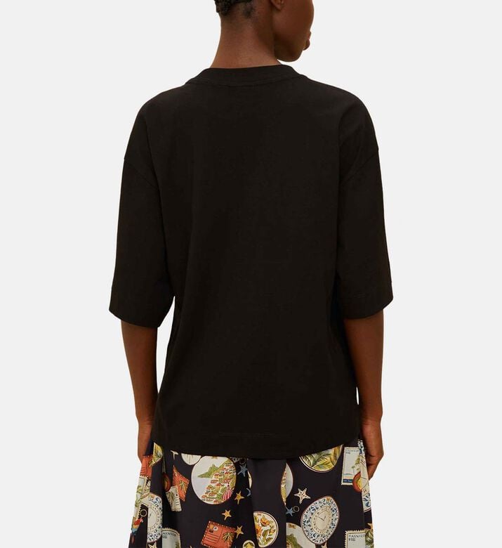 Tropical Graphic-print Oversized T-shirt Tropical Graphic-print Oversized T-shirt