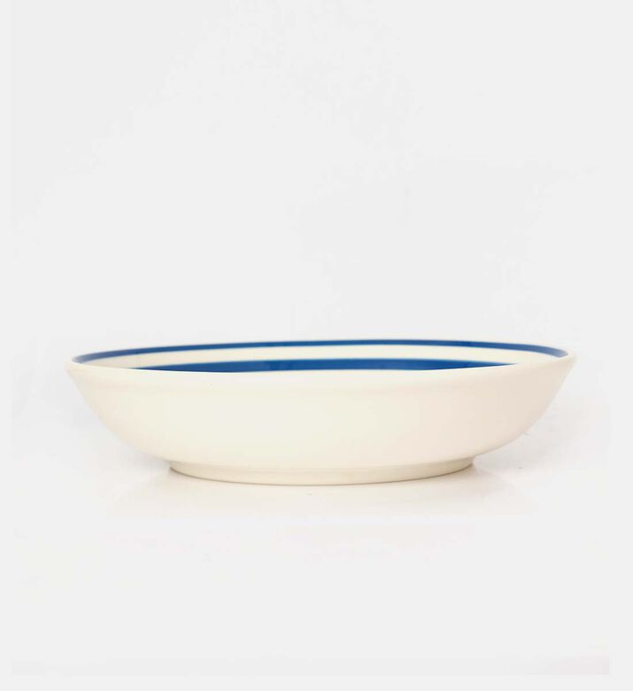 Easy Life Ceramic Color Mix Round-shape Bowl, Blue, Packshot View